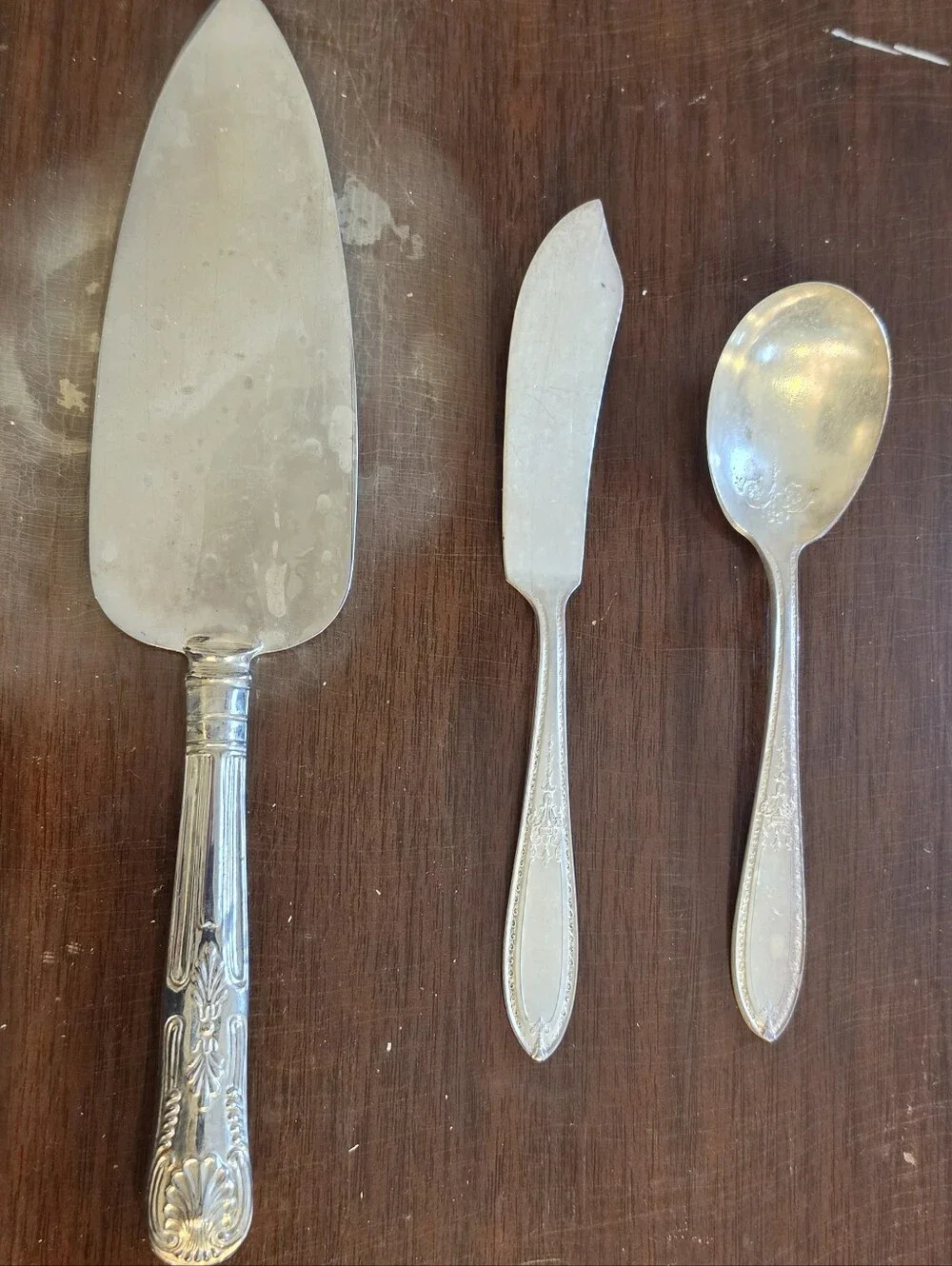 Vintage Wm. A. Rogers Ramona Pattern Silverplate Flatware Lot - 27 Pieces 1928
